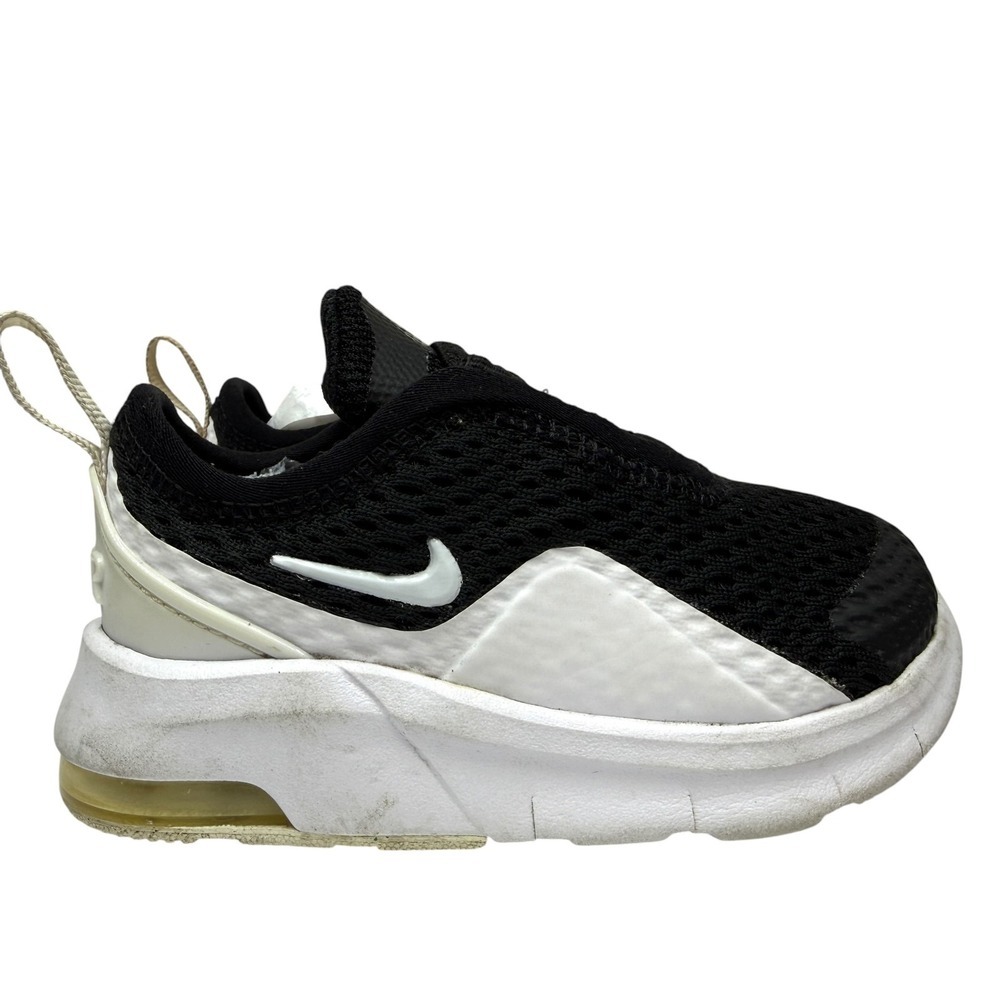 Nike Air Max Motion 2 Baby Toddler Shoes AQ2744-001 Black White Size US 5C